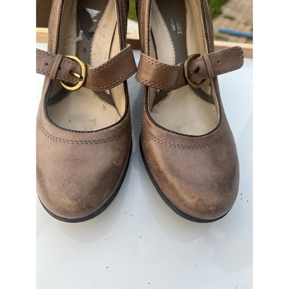 Women's Light brown leather upper NATURALIZER / shoes , 8,5 M - Picture 8 of 13